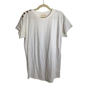 Nation LTD. White‎ tshirt dress